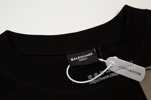 Balenciaga專櫃巴黎世家2023SS新款印花T恤 男女同款 tzy2642